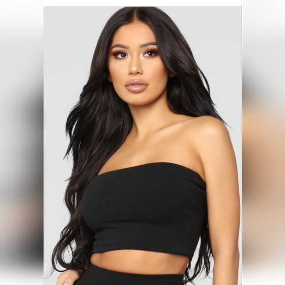 Fashion Nova Tops - Fashion Nova - Essential Bandeau- W Sz Small